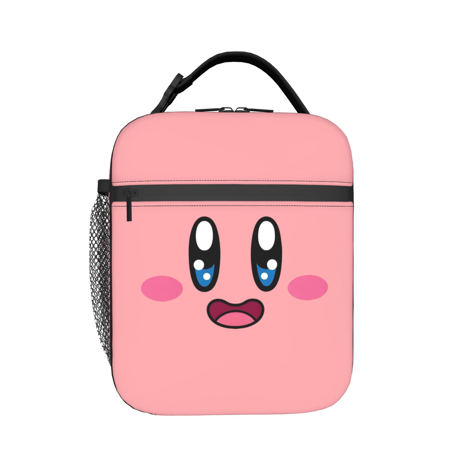 Kawaii Tech Accessories - Borse Termiche Personalizzate K-Kirbys Riutilizzabili, Impermeabili,