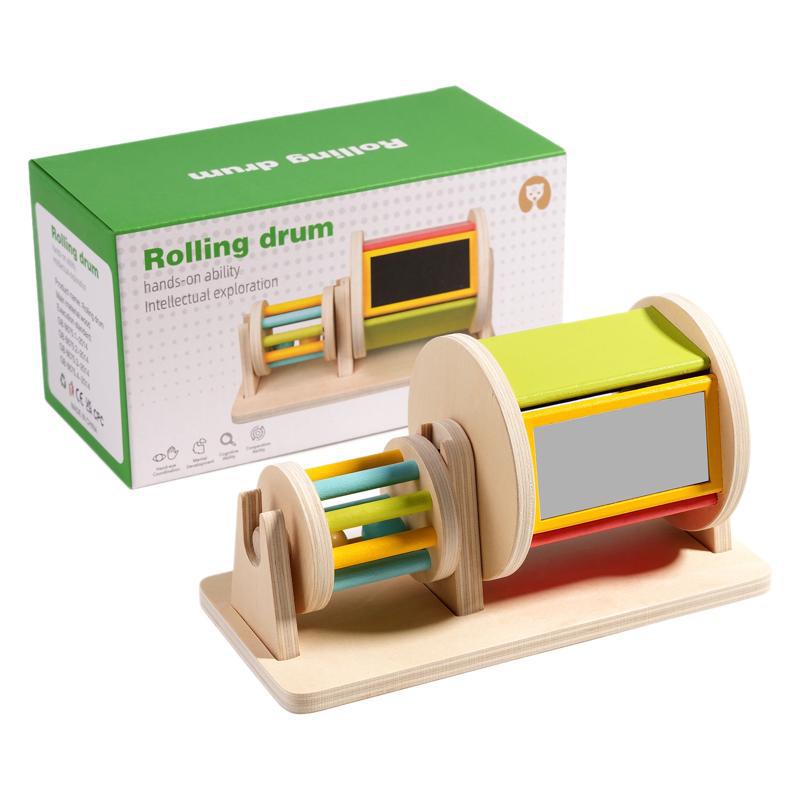 Tech Accessories Gifts - Giocattolo in legno Montessori con tamburo