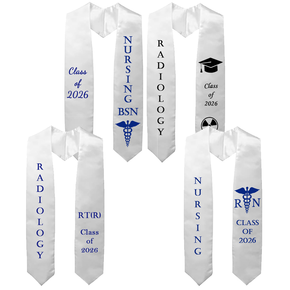 Xray Tech Accessories - Stola di laurea per Radiologia/Assistenti Infermieri