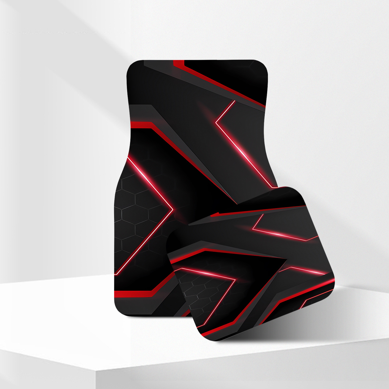 Tech Inspired Accessories - Set di 4 tappetini per interni