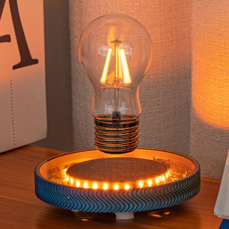 Tech Accessories Gifts - Lampadina LED Levitante Senza Fili, Lampada