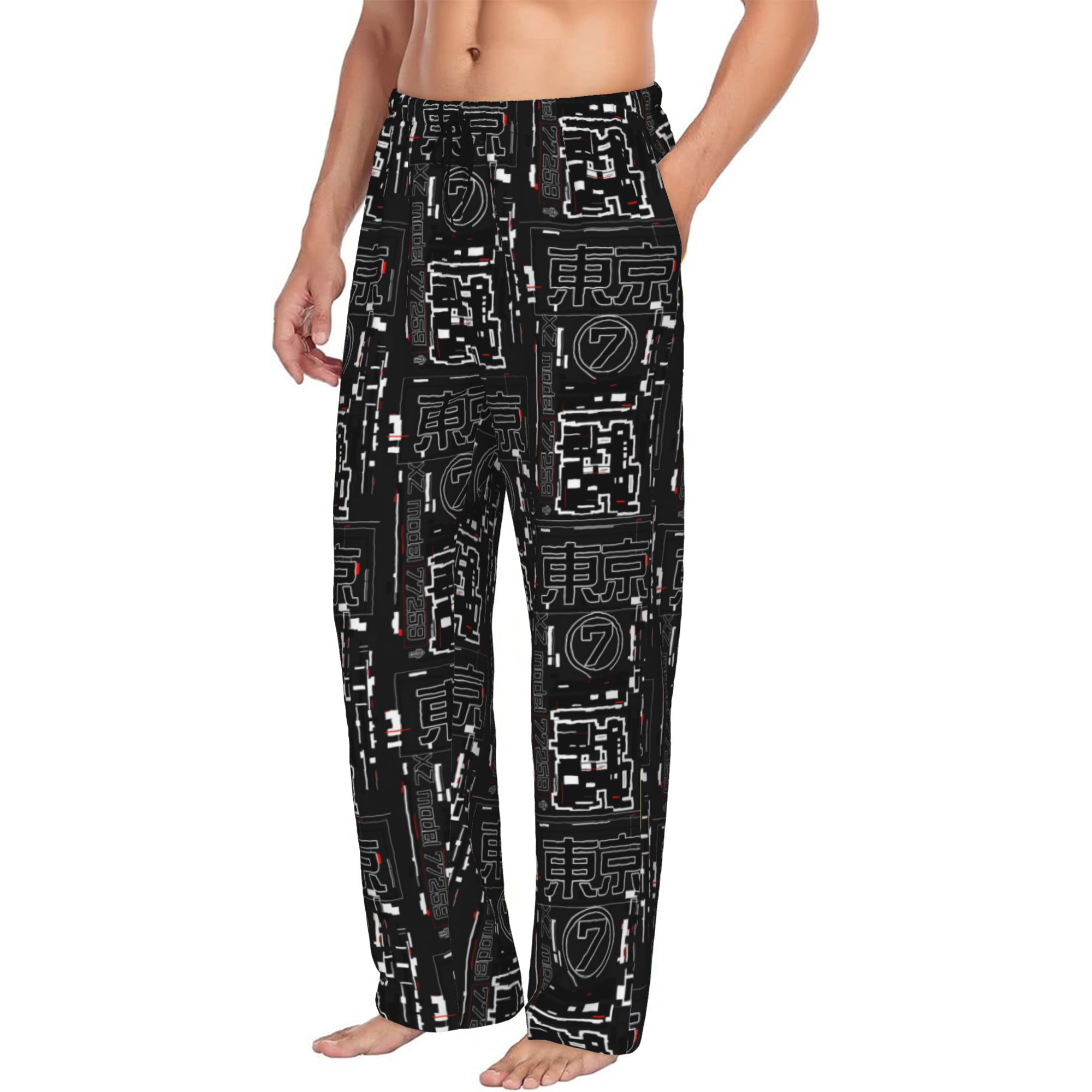 Tech Inspired Accessories - Pantaloni da Pigiama Personalizzati per Uomo