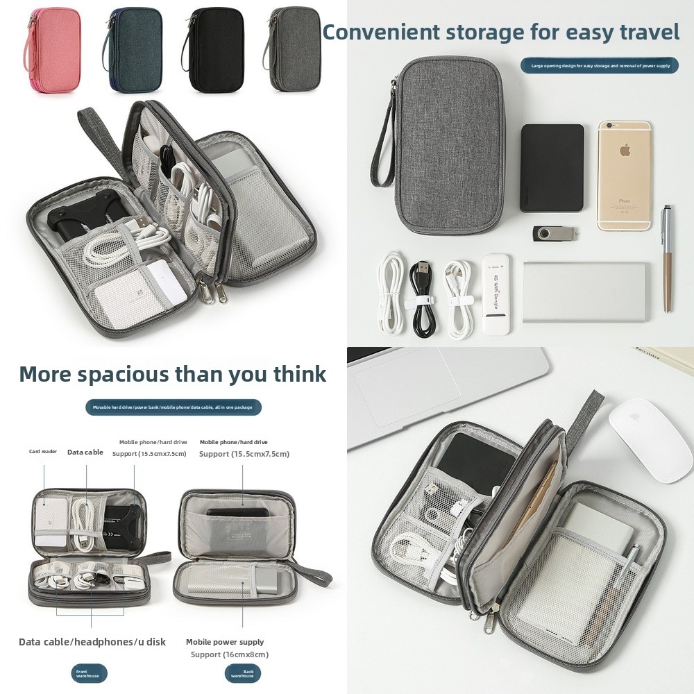 Borsa Organizer per Cavi Digit - Tech Accessories Travel Organizer Pouch recensione e prezzo