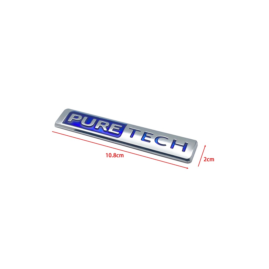 Emblema 3D Premium Puretech pe - Tech Accessories Logo recensione e prezzo