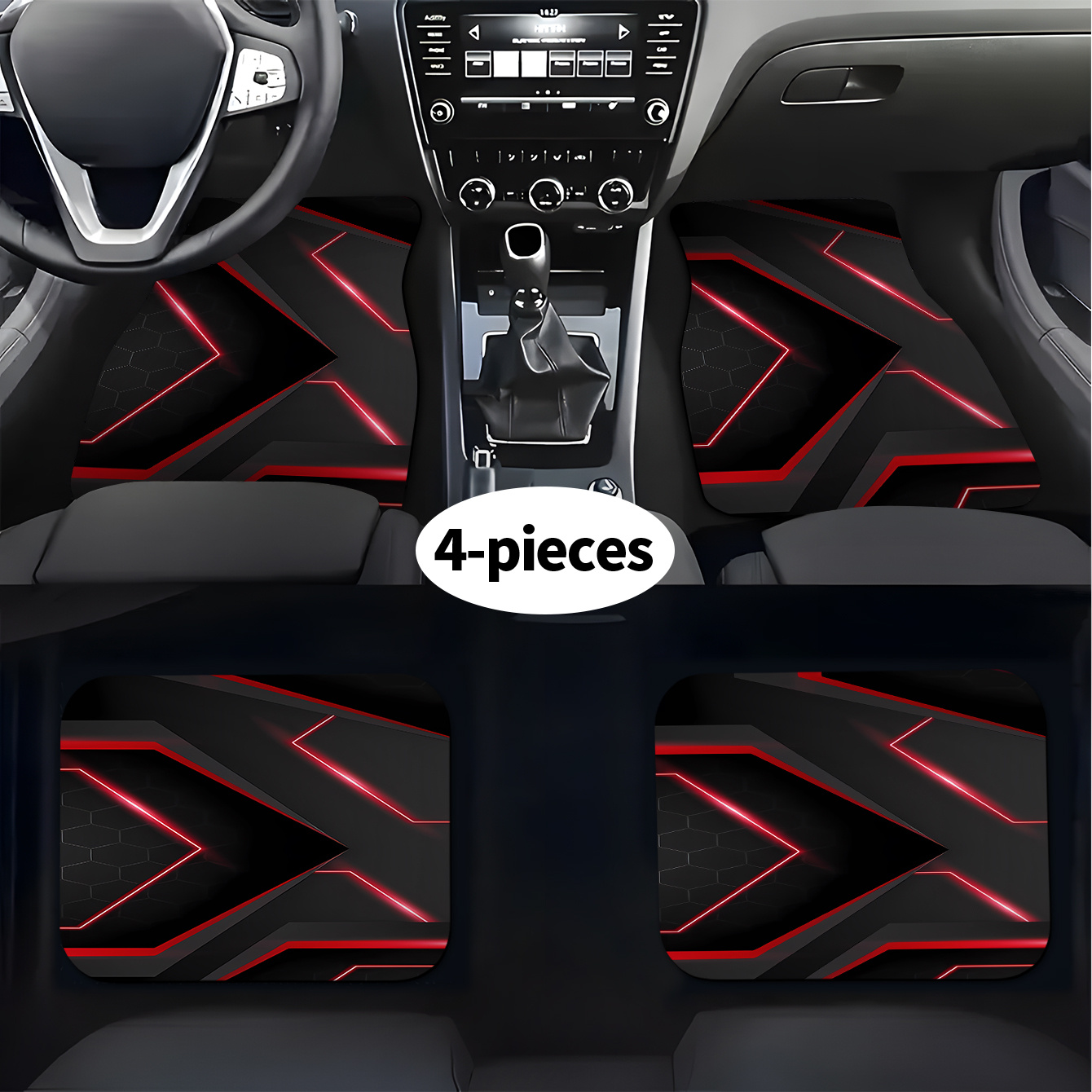 Set di 4 tappetini per interni - Tech Inspired Accessories recensione e prezzo